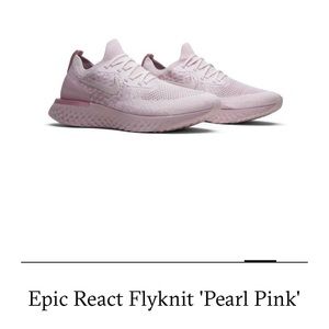 Nike Epic React Pearl Pink Tennis Shoes